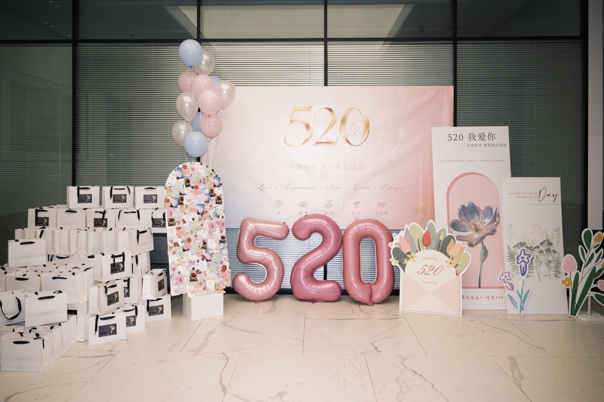 ABS colleagues celebrating 5·20 together
