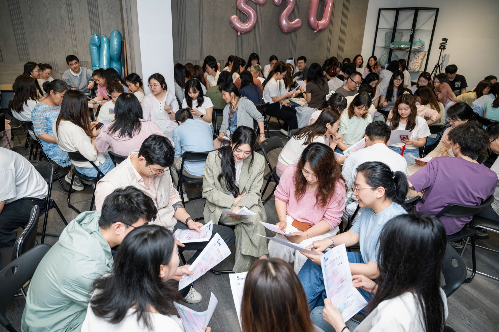 Colleagues gathered for 5·20 Love and Belonging